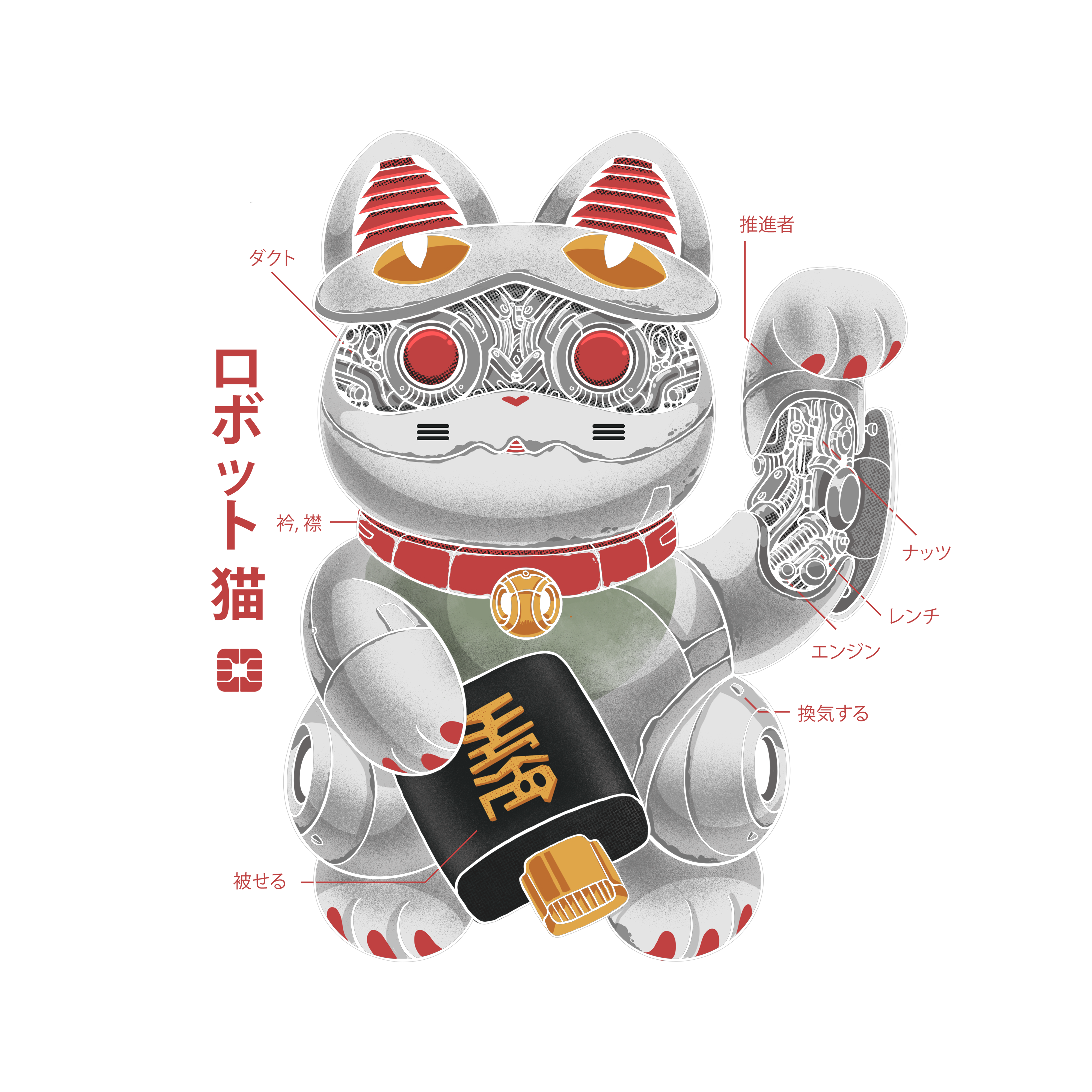 Robot Lucky Cat