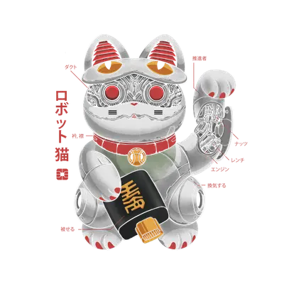 Robot Lucky Cat