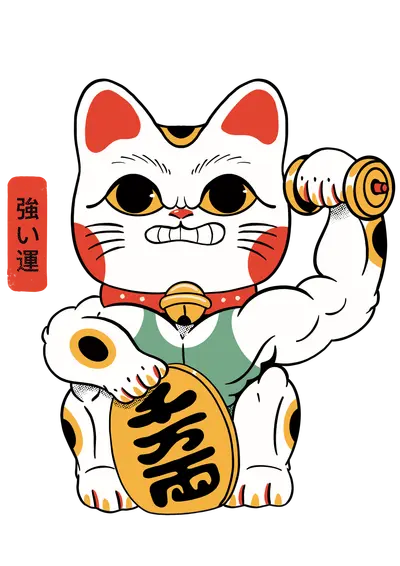Strong Lucky Cat