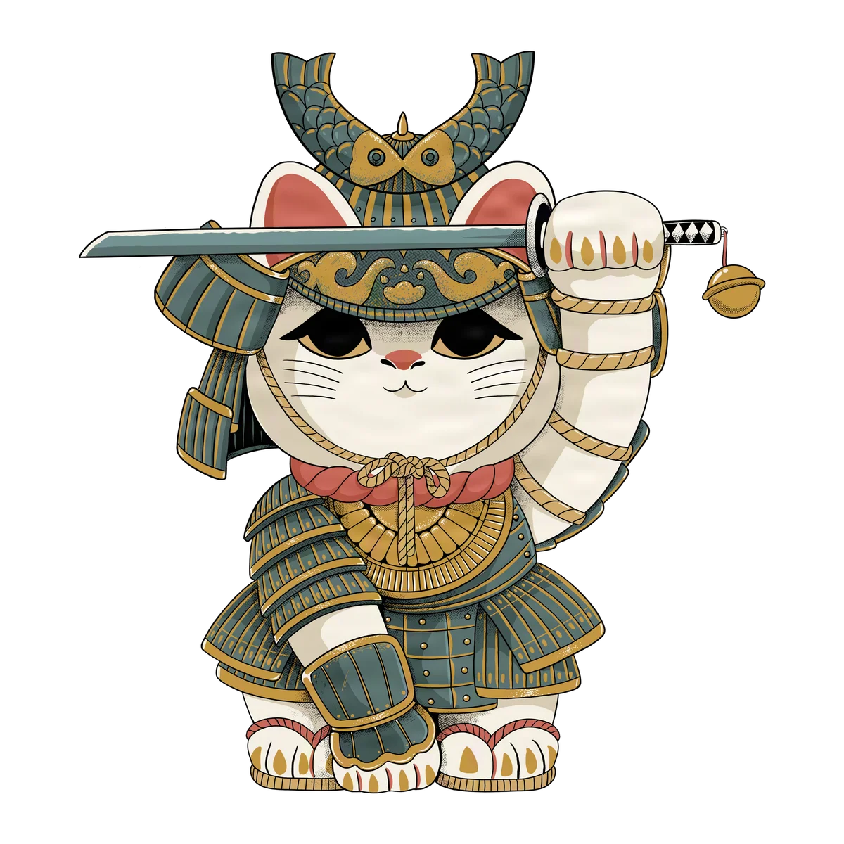 Lucky Cat Samurai