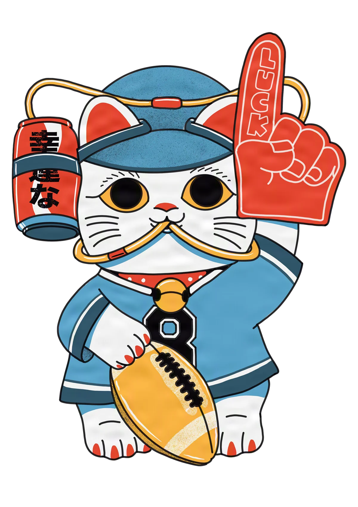 Fan Lucky Cat
