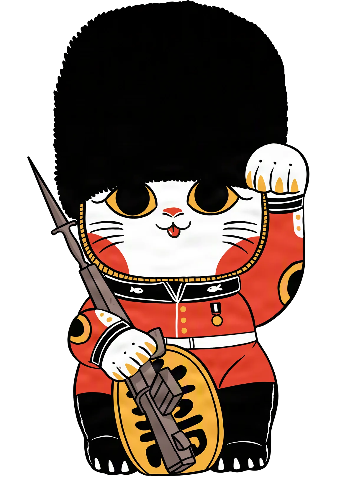 British Lucky Cat