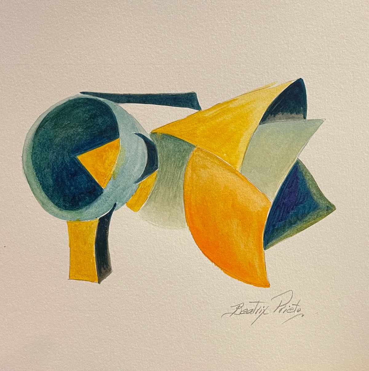 Abstracto Dobleces de papel # 11