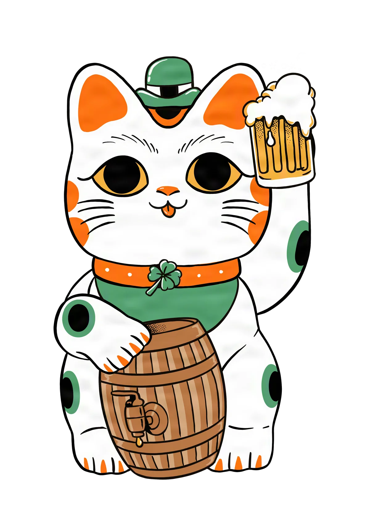 Lucky pint of Beer