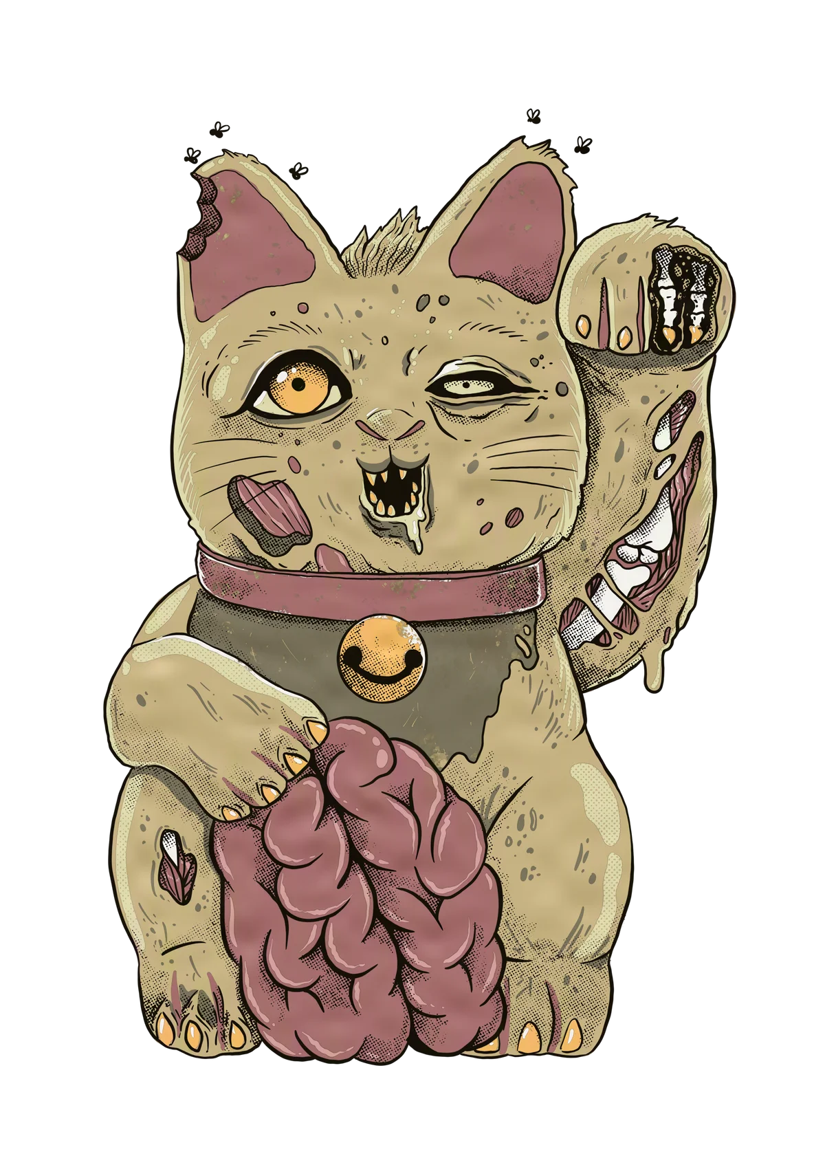 Zombie Unlucky Cat